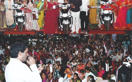 वाल्हेकरवाडीत नवरात्र महोत्सव उत्साहात संपन्न झाला.