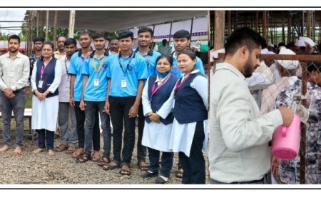 कार्तिकी वारीत वारकऱ्यांची तहान भागवत आहेत स्वेरीचे विद्यार्थी स्वेरीच्या राष्ट्रीय सेवा योजना विभागाचा उपक्रम