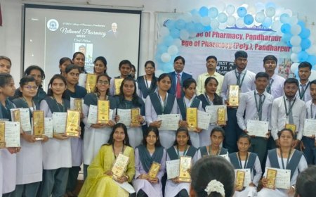 स्वेरीज् कॉलेज ऑफ फार्मसीमध्ये ‘राष्ट्रीय फार्मासिस्ट दिवस २०२५’  संपन्न