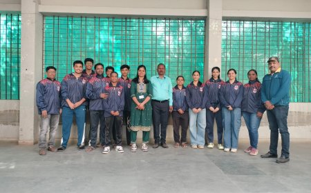 राष्ट्रीय शालेय टेबल टेनिस स्पर्धेसाठी महाराष्ट्राचा संघ जम्मू कश्मीरकडे रवाना