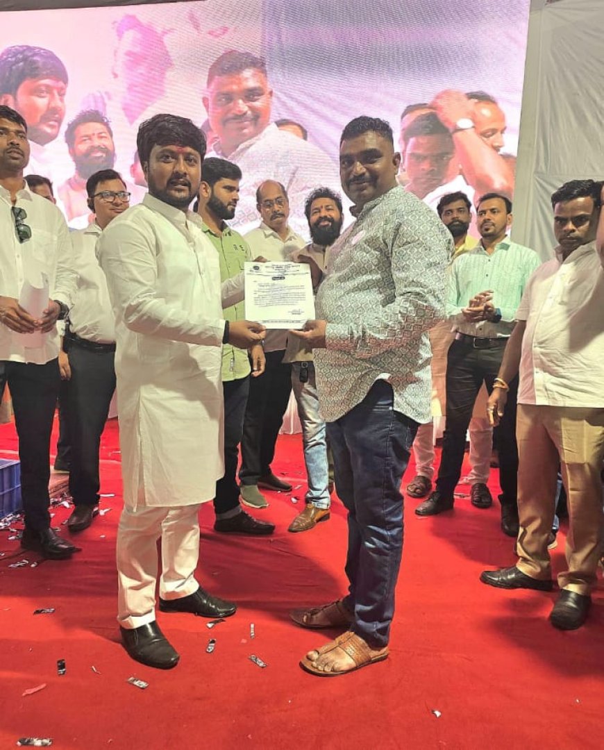 ठाण्याचे उमेशजी भारती यांची राज्यस्तरीय पदावर गौरवशाली नियुक्ती!