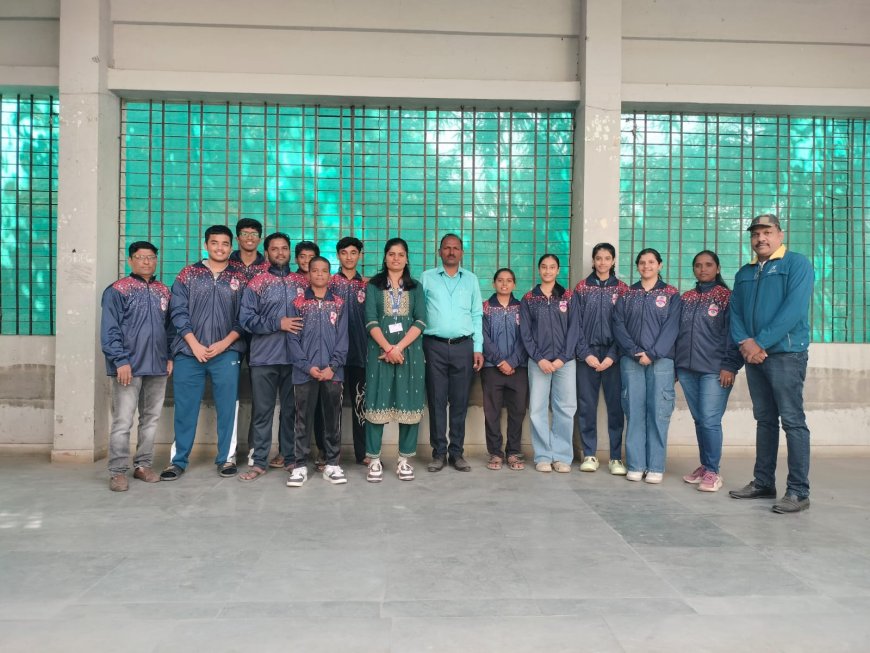 राष्ट्रीय शालेय टेबल टेनिस स्पर्धेसाठी महाराष्ट्राचा संघ जम्मू कश्मीरकडे रवाना