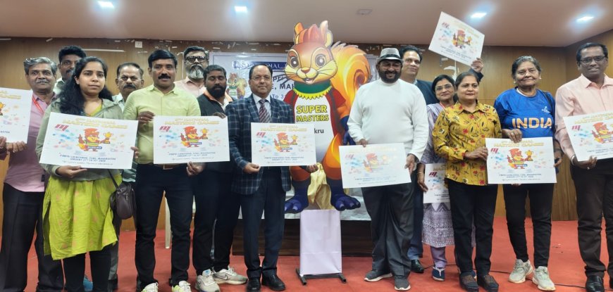 ८ व्या राष्ट्रीय मास्टर्स स्पर्धेचे पिंपरी चिंचवड मध्ये  आयोजन - विनोद कुमार