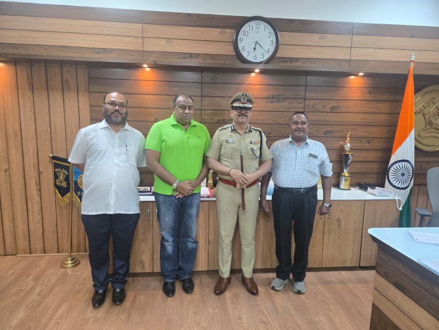 पुणे पेट्रोल डीलर्स असोसिएशनची पोलीस आयुक्त श्री. अमितेश कुमार यांच्याशी महत्त्वपूर्ण बैठक — गुन्हेगारी प्रकरणांवर तात्काळ पोलिस मदतीचे आश्वासन