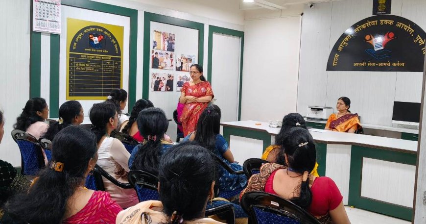 नागरिकांना अधिसूचित सेवा विहीत कालावधीत उपलब्ध करुन द्याव्यात-राज्य सेवा हक्क आयोगाच्या पुणे विभाग आयुक्त चित्रा कुलकर्णी