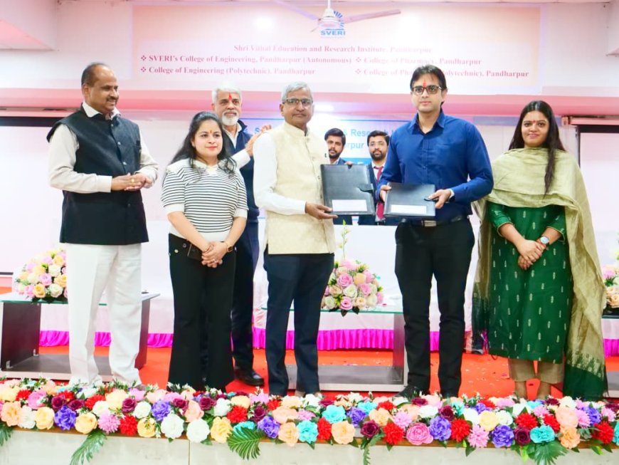 स्वेरीमध्ये अटल कम्युनिटी इनोव्हेशन सेंटरसाठी नीति आयोगाबरोबर सामंजस्य करार