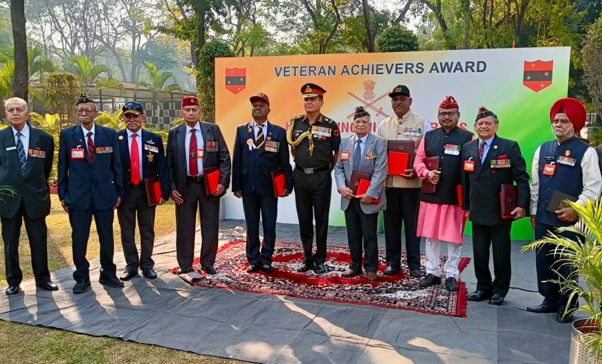 -विजय दिनाच्या निमित्ताने मा.कर्नल एन. एस. न्यायपती आणि इतर वीरसैनिकांचा सत्कार