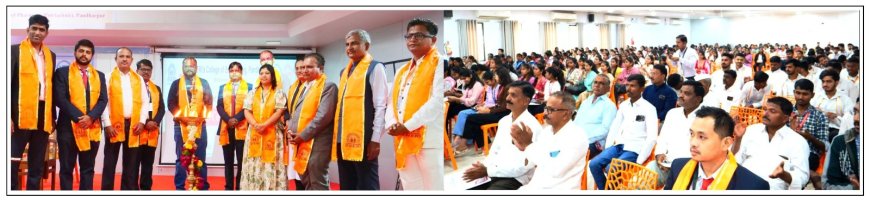 स्वेरीमध्ये ‘माजी विद्यार्थी मेळावा’व ‘पदवीप्रदान सोहळा’ उत्साहात संपन्न