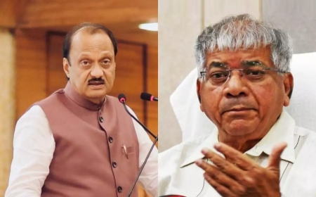 अजित पवारांचे जाणे धक्कादायक; प्रकाश आंबेडकरांकडून श्रद्धांजली