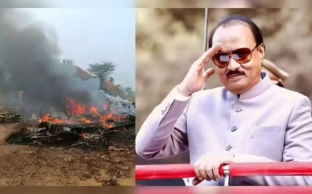 उपमुख्यमंत्री अजित पवार यांच्या पार्थिवावर शासकीय इतमामात अंत्यसंस्कार