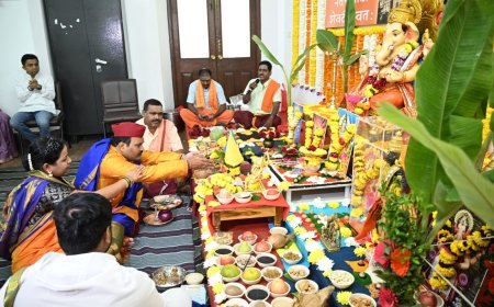 "मुंबईच्या सुवर्णकाळाची सुरुवात..", मुंबई महानगरपालिकेतील भाजपा पक्ष कार्यालयाचे उद्घाटन