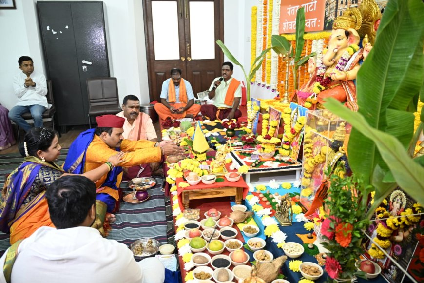 "मुंबईच्या सुवर्णकाळाची सुरुवात..", मुंबई महानगरपालिकेतील भाजपा पक्ष कार्यालयाचे उद्घाटन