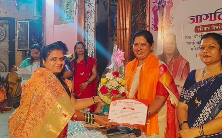 जागतिक महिला दिनानिमित्त घाटकोपरमध्ये अखिल नारी शक्ती वस्ती विकास संस्थेचा शानदार सोहळा