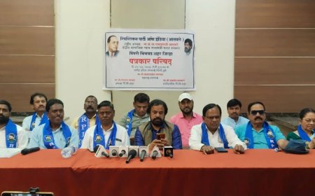 आरपीआय शहराध्यक्षपदी विलास कांबळे आणि सरचिटणीस पदावर दयानंद वाघमारे यांची निवड जाहीर.