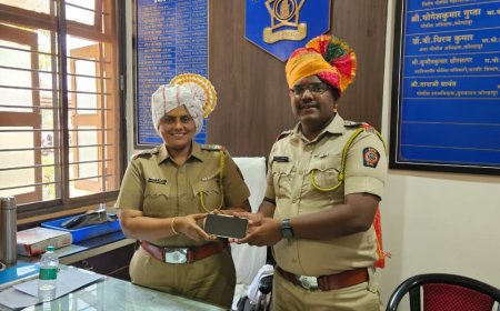 कर्तव्यदक्ष महिला अधिकारी क्रांती पाटील यांची मुरगूड पोलीस ठाण्यात एंट्री