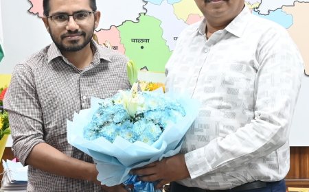 डॉ. मैनाक घोष यांनी सांगली जिल्हाधिकारी म्हणून पदभार स्वीकारला