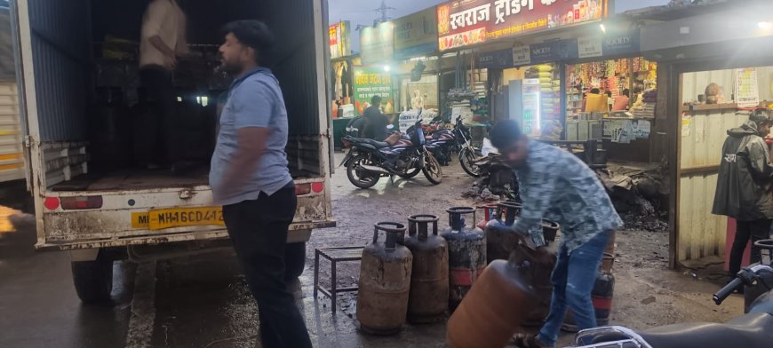 पिंपरी चिंचवड शहरात अवैध गॅस भरणा केंद्रांचा सुळसुळाट – मोठ्या दुर्घटनेची भीती