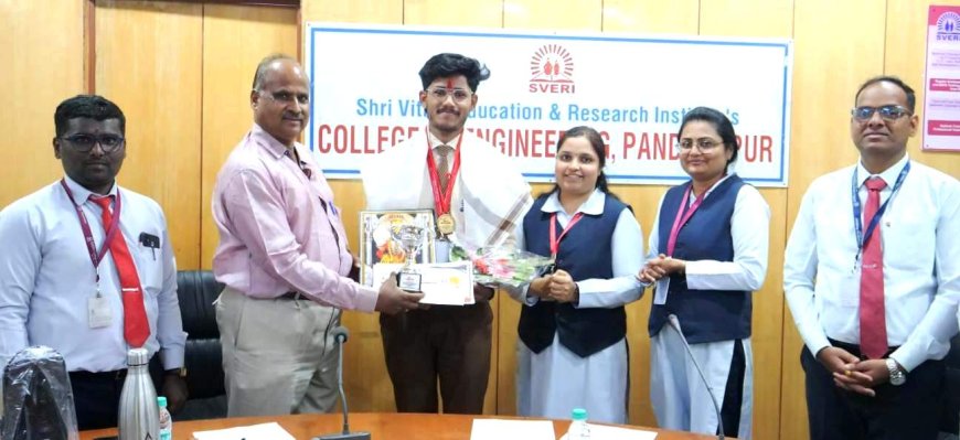 स्वेरीच्या रा.से.यो. स्वयंसेवकांची राज्य व राष्ट्रीय स्तरावर चमकदार कामगिरी