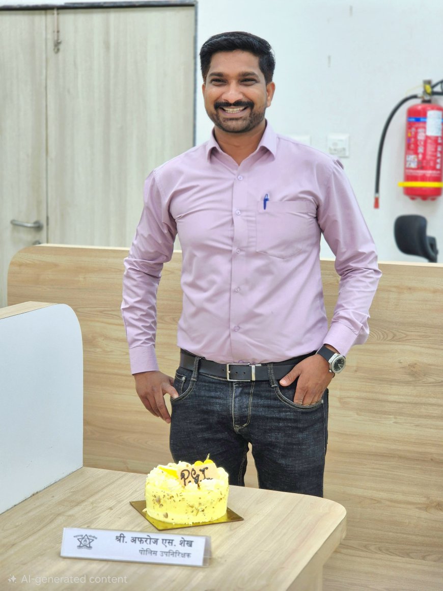 राहुरीतील अफरोज शेख यांची PSI पदावर निवड; जिद्द आणि मेहनतीचा प्रेरणादायी प्रवास!