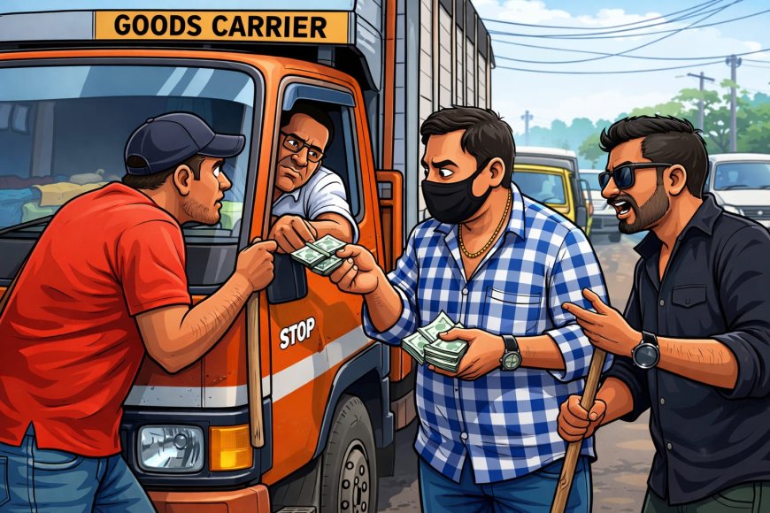 सोनई फाट्यावर ‘जय-वीरू’चा सुळसुळाट; वाहनचालकांकडून अवैध वसुलीचा आरोप