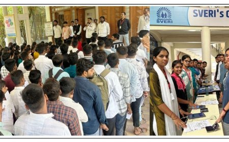 स्वेरीत एमएचटी-सीईटी परीक्षा सुरळीत सुरु