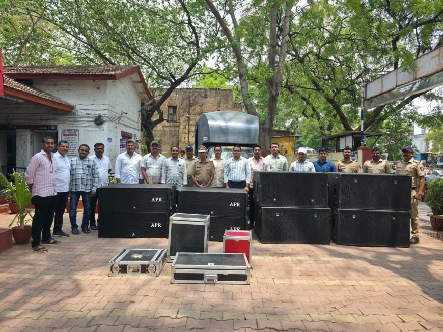 डॉ बाबासाहेब आंबेडकर जयंती मिरवणुकीत डॉल्बीवर पोलिसांची कारवाई; सोलापुरात 20.70 लाखांचा मुद्देमाल जप्त