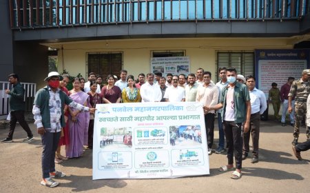 स्वच्छतेसाठी महापौर आपल्या प्रभागात” मोहिमेंतर्गत प्रभाग १८ मधील संपूर्ण परिसराची स्वच्छता