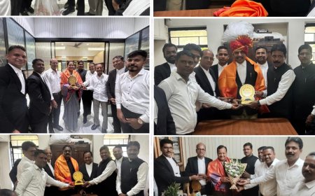 बार कौन्सिल महाराष्ट्र-गोवा २०२६ विजयी उमेदवारांचे पुण्यात भारतीय पत्रकार संघ लीगल विंगतर्फे भव्य स्वागत व सत्कार
