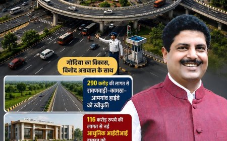 नागपूर पॅटर्नवर गोंदियात चौकांना जोडणारा एलिव्हेटेड सर्कल फ्लायओव्हर उभारला जाणार : आमदार विनोद अग्रवाल
