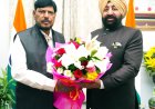 केंद्रीय राज्यमंत्री रामदास आठवले यांनी घेतली उत्तराखंडच्या राज्यपालांची भेट
