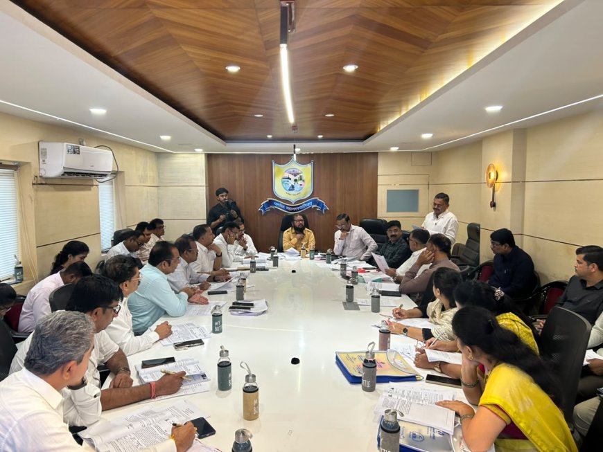 पनवेल महानगरपालिकेच्या स्थायी समितीच्या सभेत विविध विषयांना मंजूरी