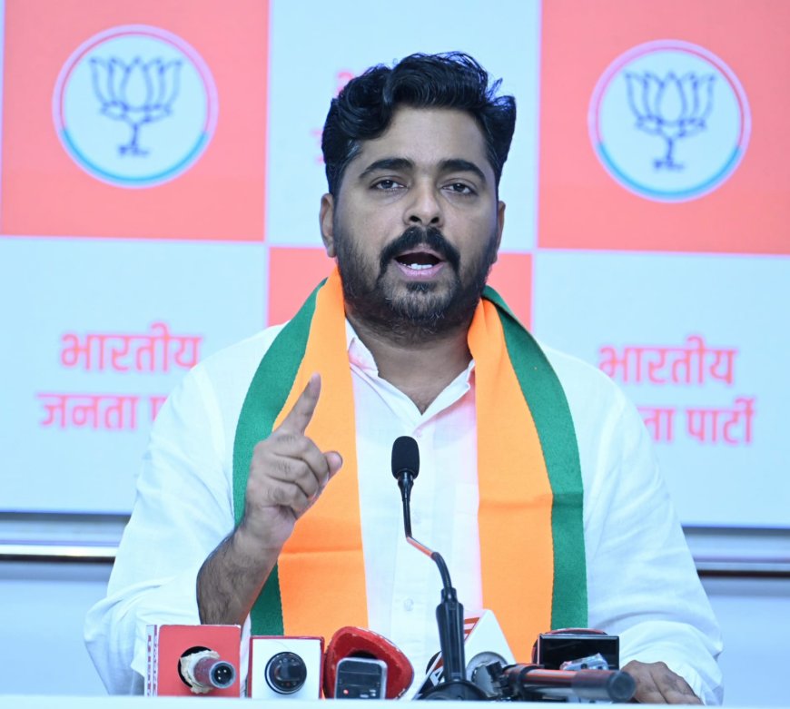 आदिवासी विद्यार्थ्यांच्या आंदोलनावरून काँग्रेसवर भाजपचा निशाणा