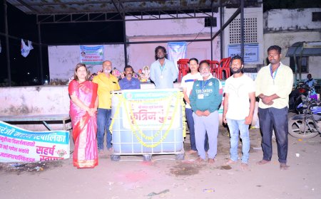 इचलकरंजीत कृत्रिम विसर्जन कुंडांना उत्स्फूर्त प्रतिसाद