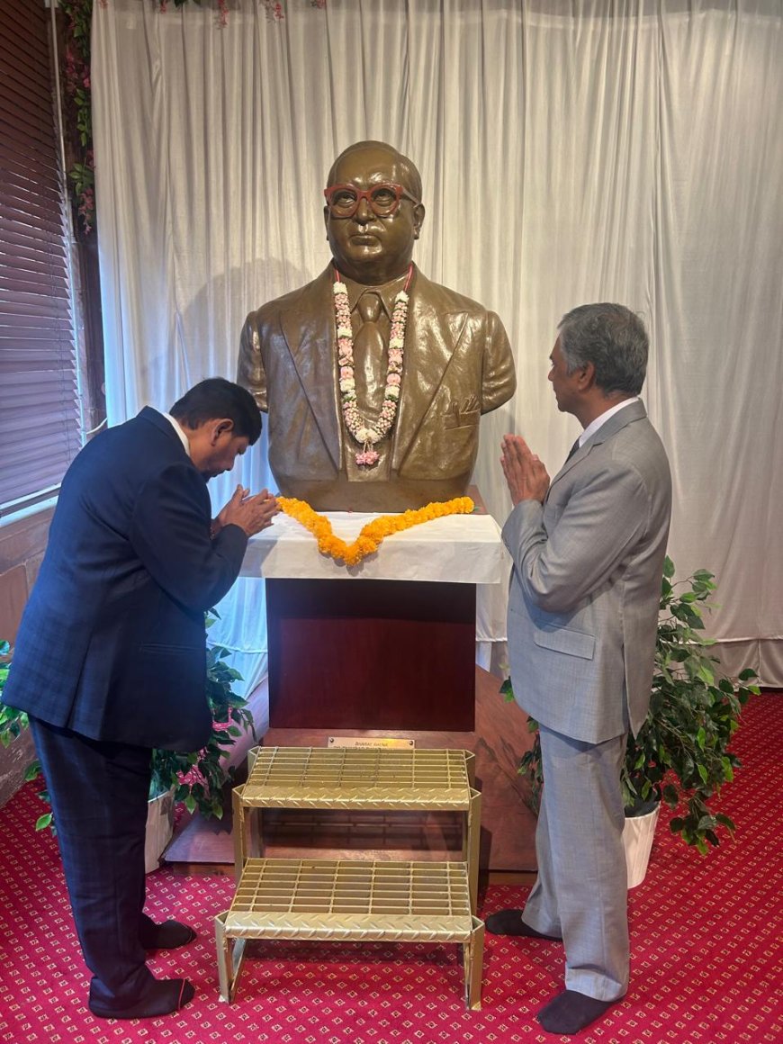 लंडनमध्ये डॉ. आंबेडकरांच्या भाषणांचे व्हिडिओ दालन सुरू करण्याची सूचना
