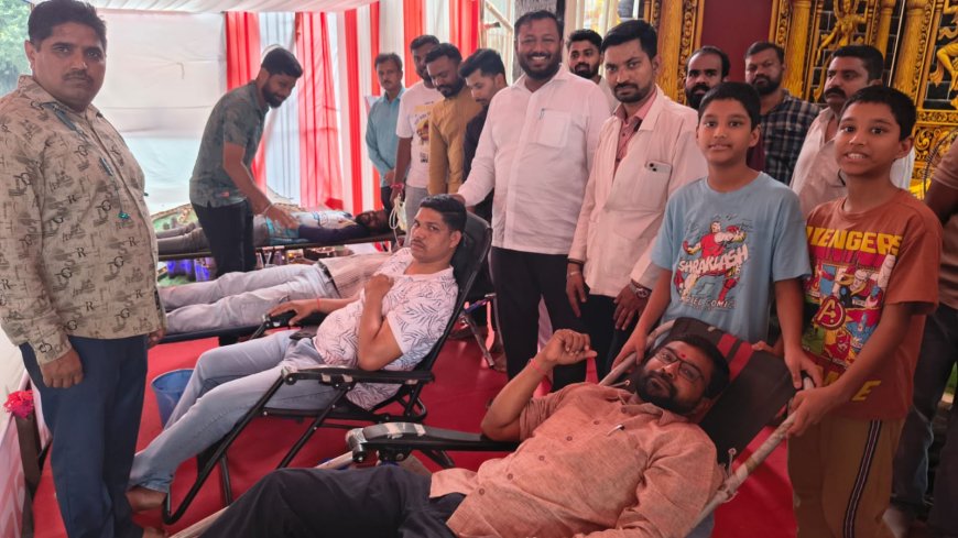 रक्तदानातून गरजूंना जीवदान