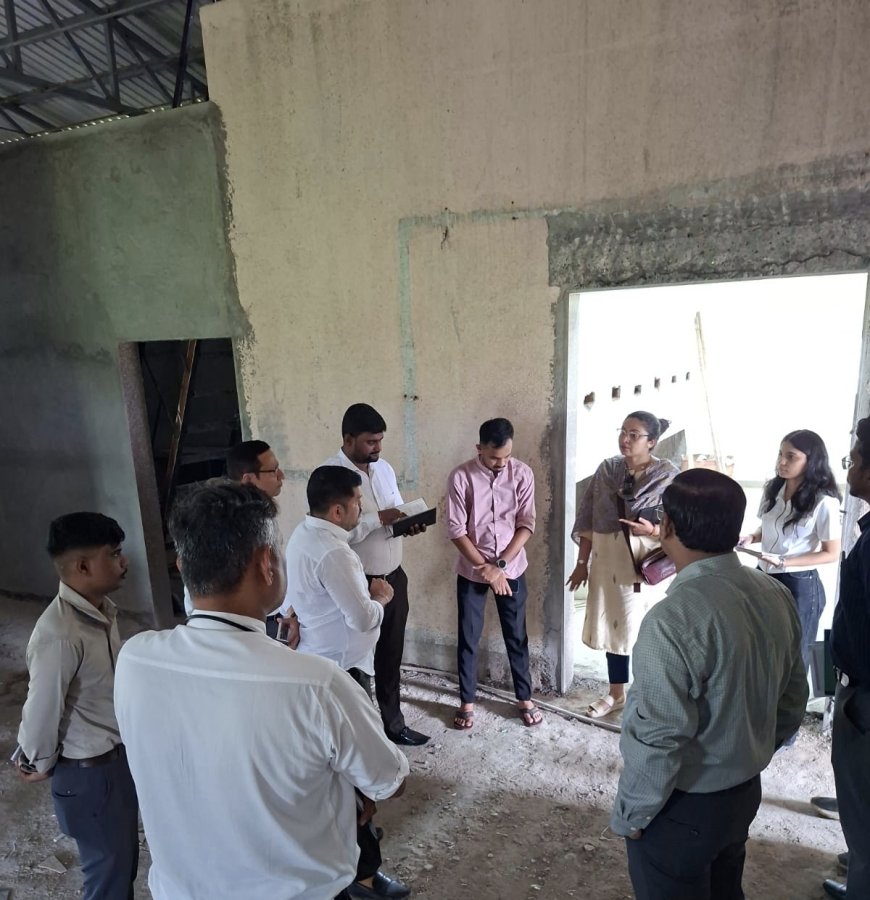 खारघर, नवीन पनवेलमधील डायलिसिस सेंटरच्या कामाची पाहणी