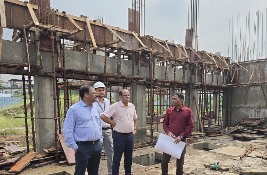 खारघर, नवीन पनवेलमधील डायलिसिस सेंटरच्या कामाची पाहणी