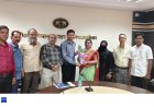 भिवंडी महापालिकेच्या सहा कर्मचाऱ्यांना निरोप