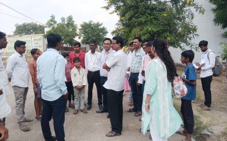 ताकतोड्यात डेंग्यू मलेरिया प्रतिबंधासाठी पाहणी