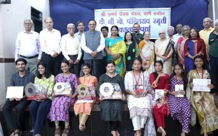 मुलींनी गाजवली पंडितराव वक्तृत्व स्पर्धा