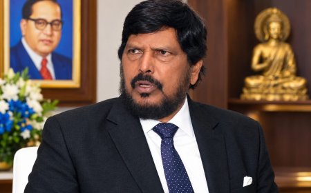 केंद्रीय राज्यमंत्री रामदास आठवले मराठवाड्यात दुष्काळी परिस्थितीची पाहणी करणार