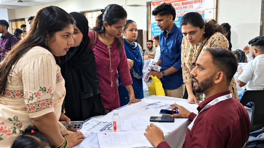 भिवंडीत रोजगार महाकुंभातून 146 उमेदवारांना नोकरी