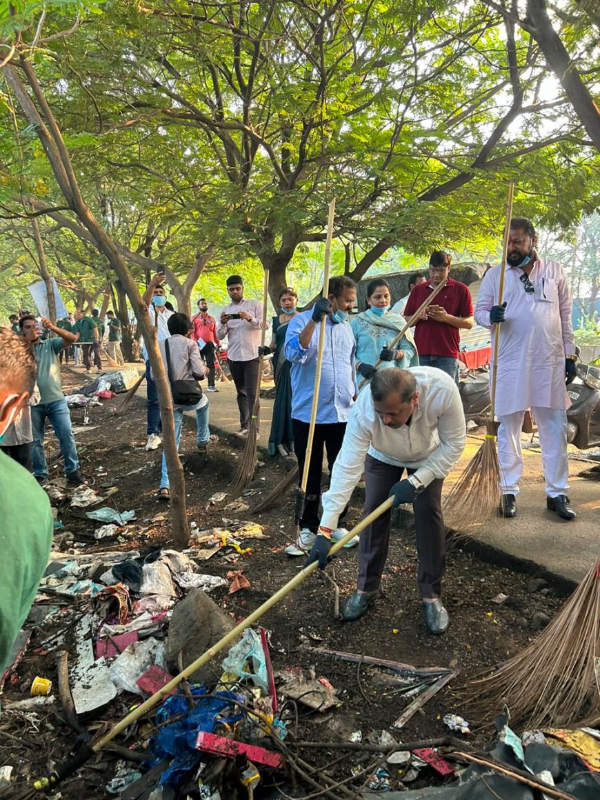 खारघर, रोडपाली, तळोजा, कामोठ्यात स्वच्छता मोहीम