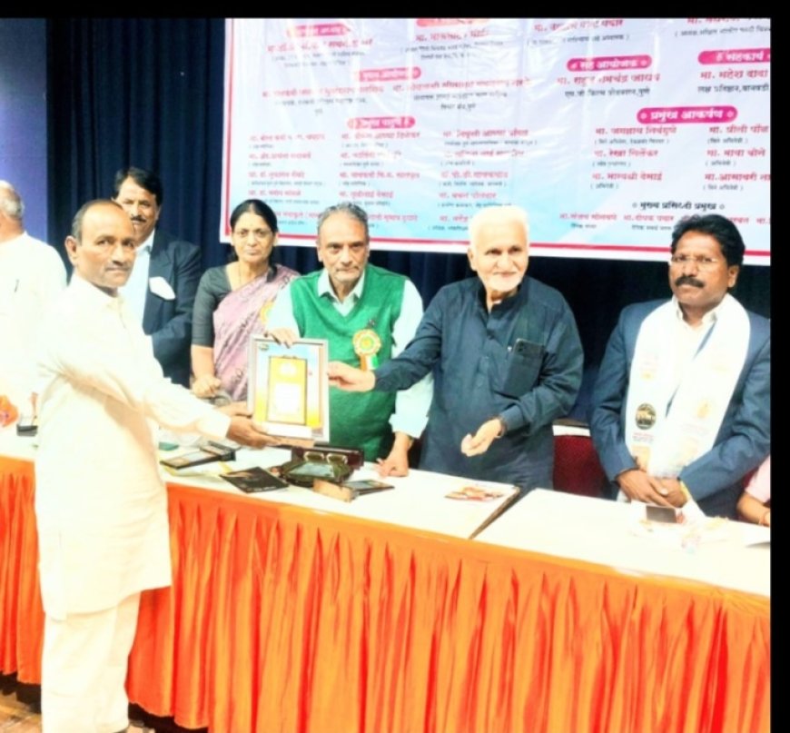 ज्येष्ठ समाजसेवक युनूसचाचा शेख यांना समाजभूषण पुरस्कार