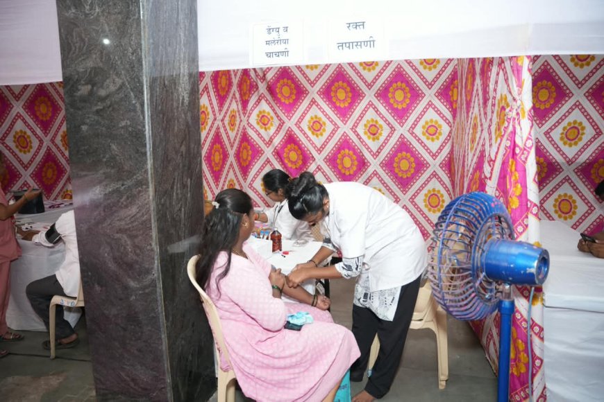 सेवा संकल्प अभियानातून महिलांना आरोग्यसेवा