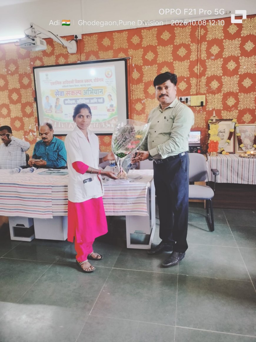 घोडेगावच्या आदिवासी मुलींच्या वसतिगृहात खुले ग्रंथालय उपक्रम