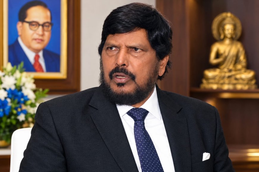 केंद्रीय राज्यमंत्री रामदास आठवले मराठवाड्यात दुष्काळी परिस्थितीची पाहणी करणार