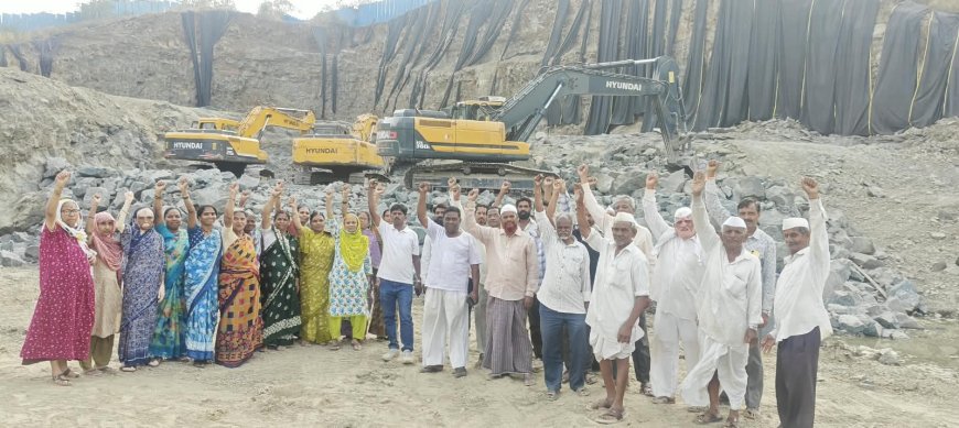 गंगाधाम चौकात टेकडी फोडण्यासाठी स्फोटकांचा वापर केल्याचा आरोप